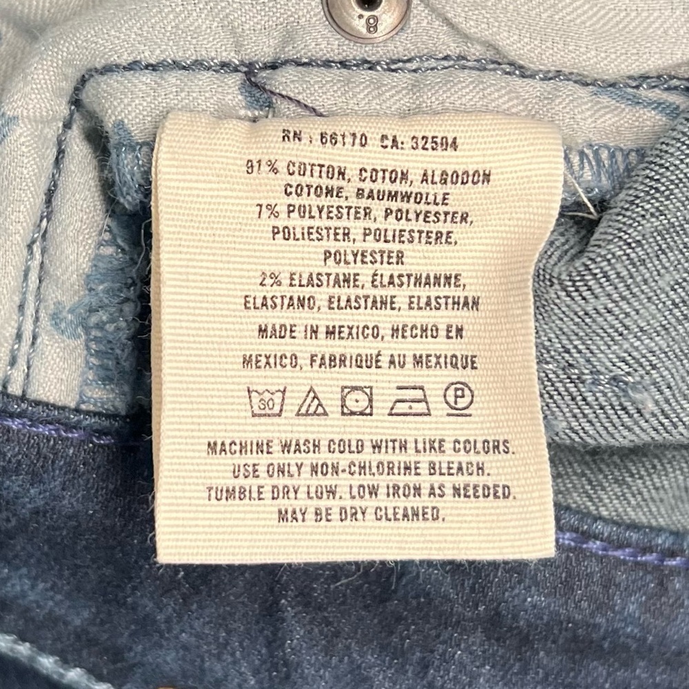 Pilcro And The Letterpress Anthropologie Women’s SJEJ Fit ‎ Jeans Size 29 - Picture 8 of 8